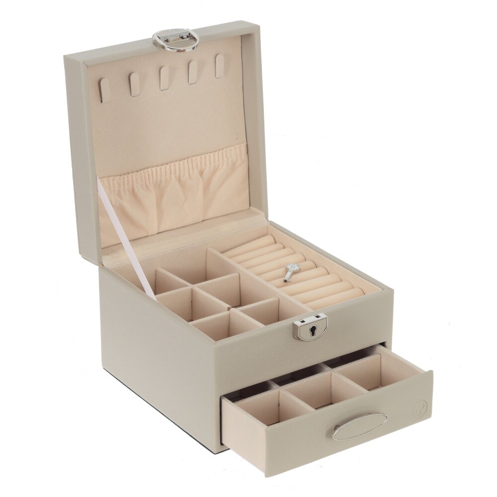 Шкатулка для украшений, L16 W16,5 H12 см