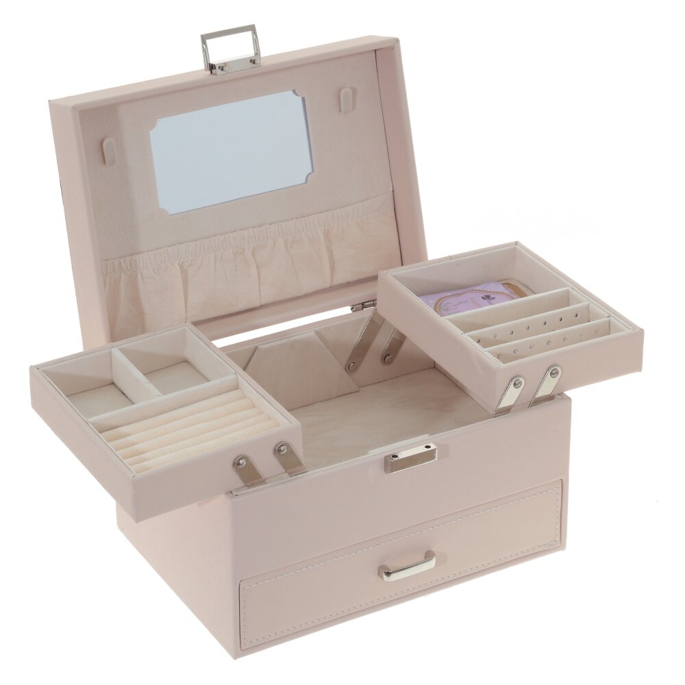 Шкатулка для украшений, L22,5 W16 H14 см