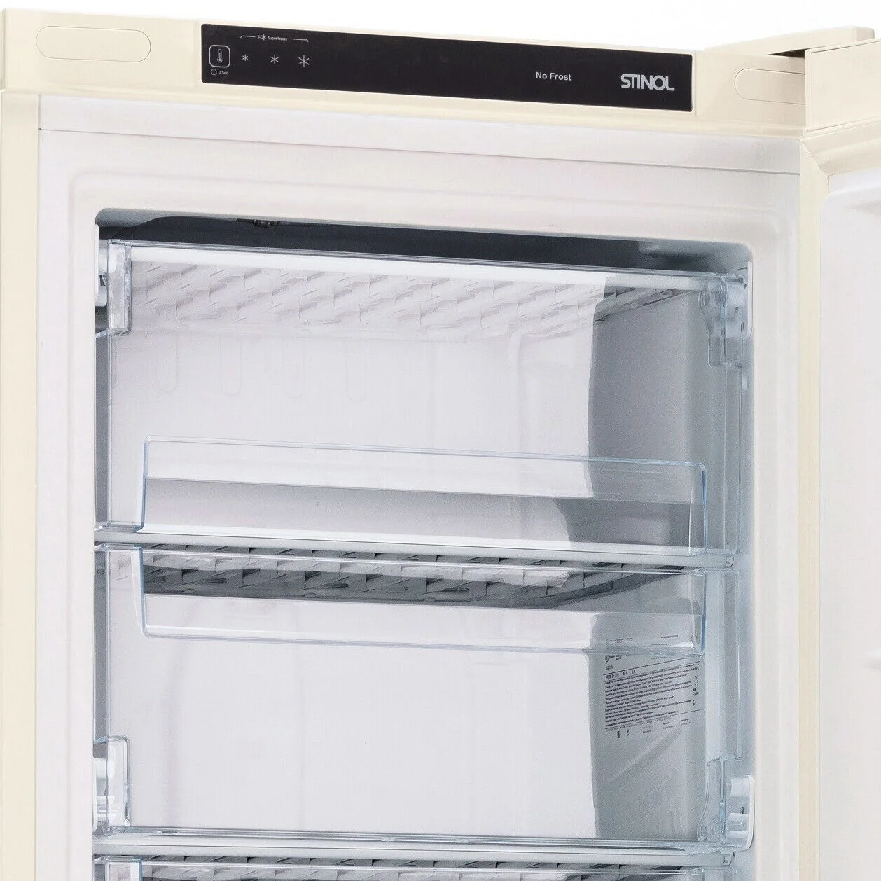 Морозилка Stinol STZ 175 E 869892800050, бежевый, 275 л, 4 ящика
