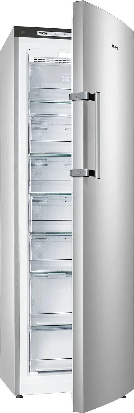 Морозильная камера Atlant 7606-182 N, серебристый, 278л, 7 ящкиов