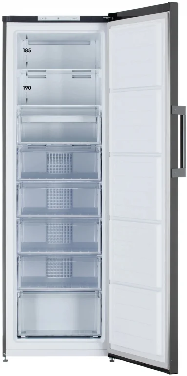 Морозильная камера Beko B1RFNK312G, серый, 275л, 6 ящиков