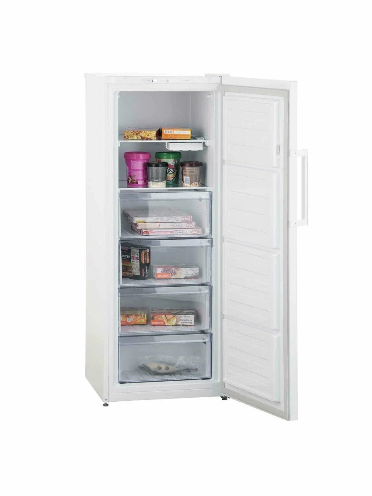 Морозильная камера Beko RFSK215T01W, белый, 213л, 6 ящиков