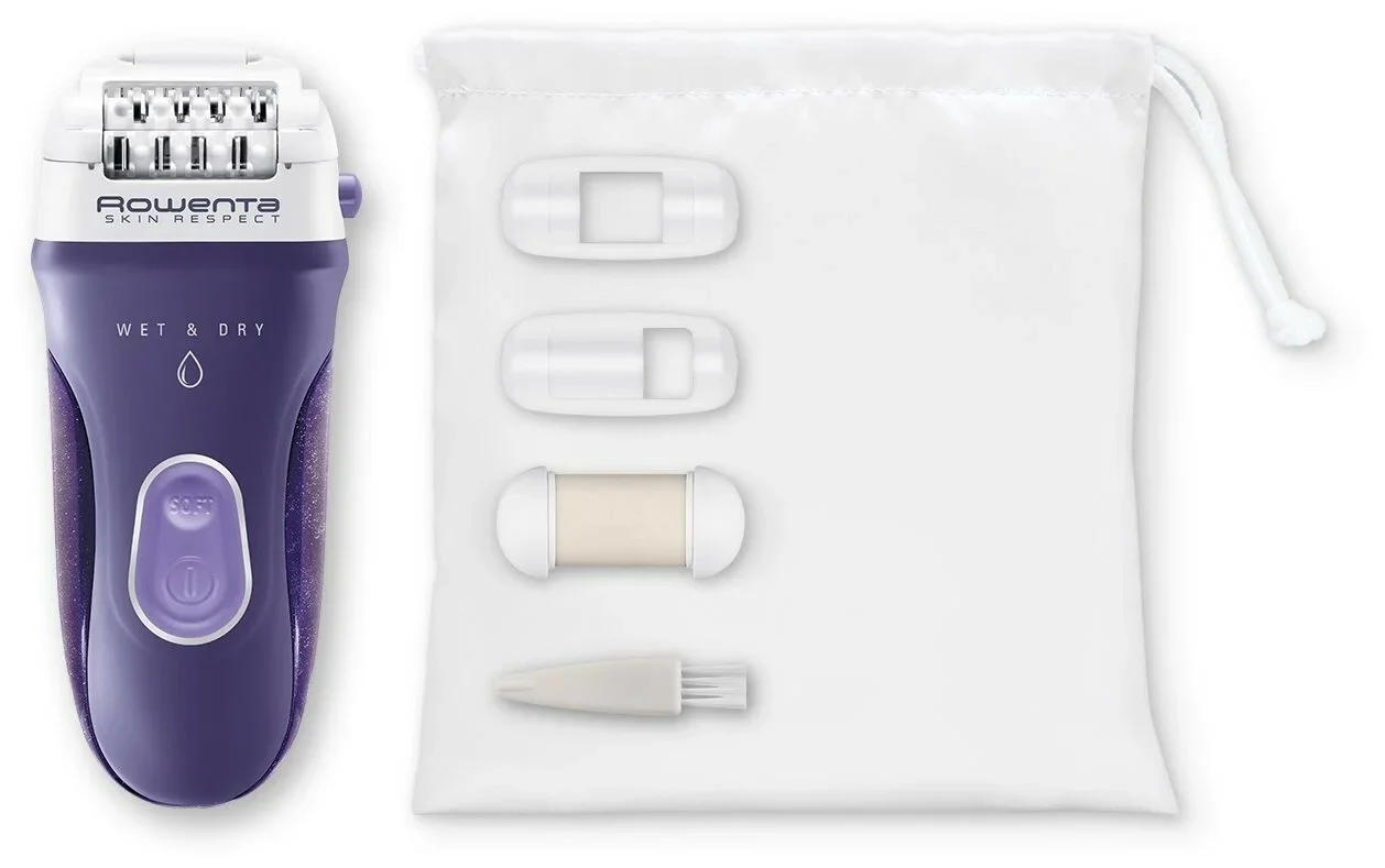 Эпилятор Rowenta EP8050F0 скор.:2 насад.:4 от аккум. фиолетовый