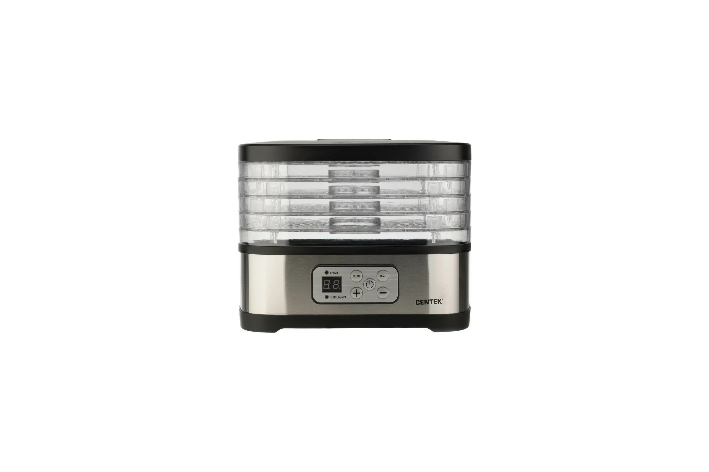 Сушилка для овощей Centek CT-1650 3 поддона, 600Вт, высота поддона 3см, диаметр 33см — фото 4