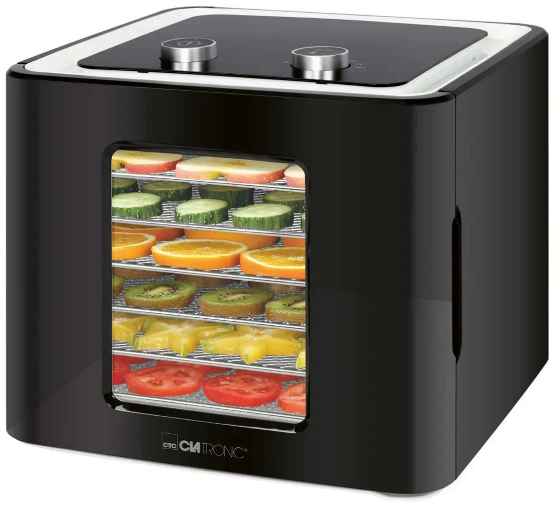 Сушилка для овощей и фруктов Clatronic DR 3773 schwarz