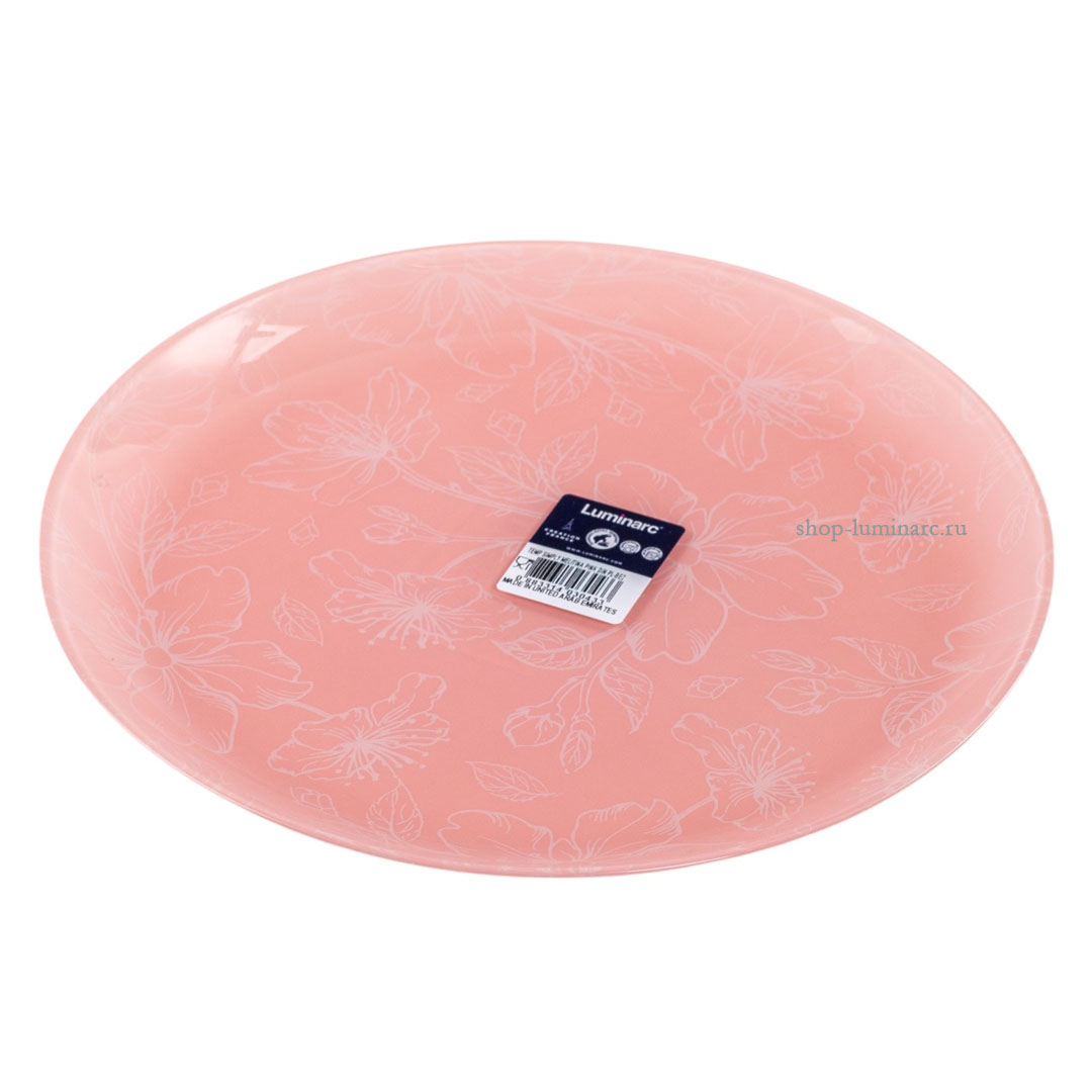 Тарелка обеденная MELITINA PINK 26 см