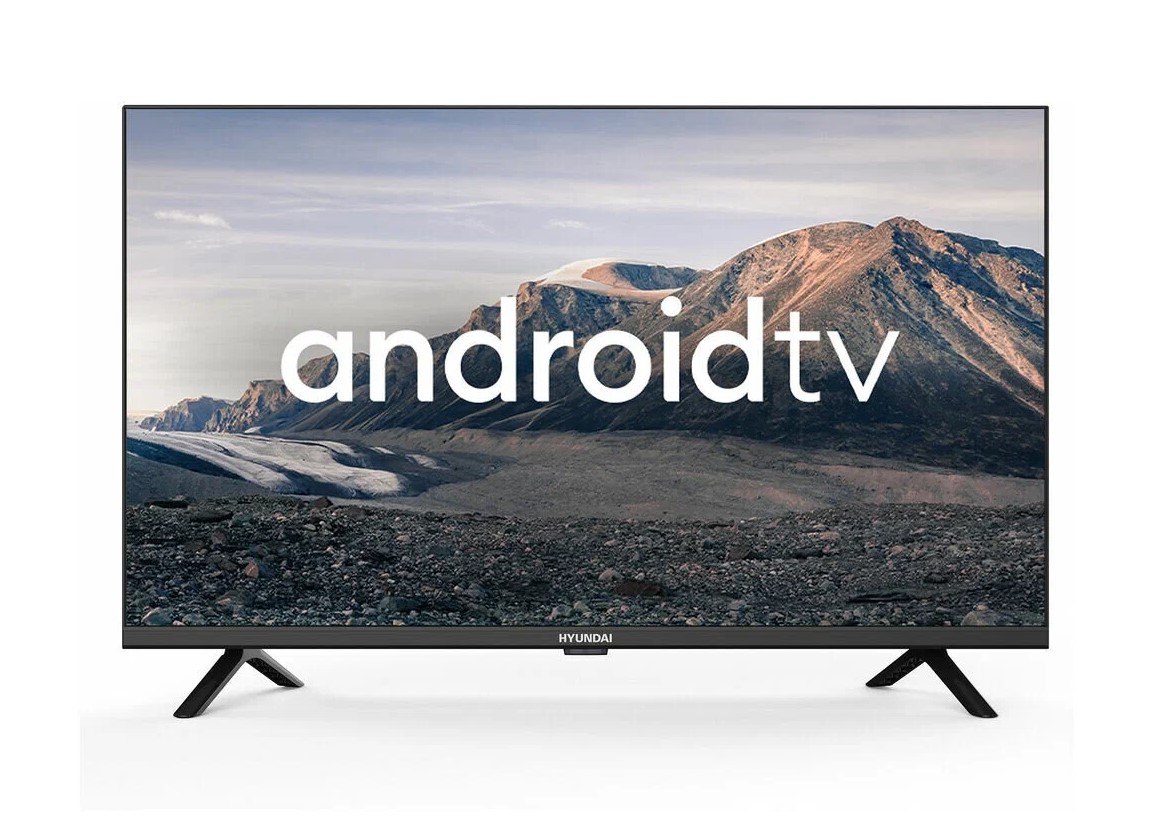 Телевизор LED 32" HYUNDAI H-LED32BS5002 Smart Android TV Frameless черный/HD/60Hz/DVB-T2/DVB-C/DVB-S