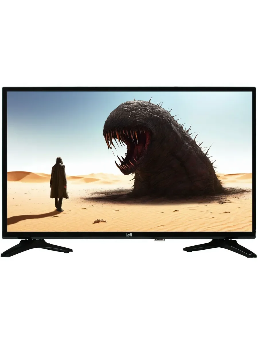 Телевизор LED 32" LEFF 32H250T черный 1366x768, HD READY, 60 Гц, TFT, DVB-T2, DVB-C, USB, HDMI