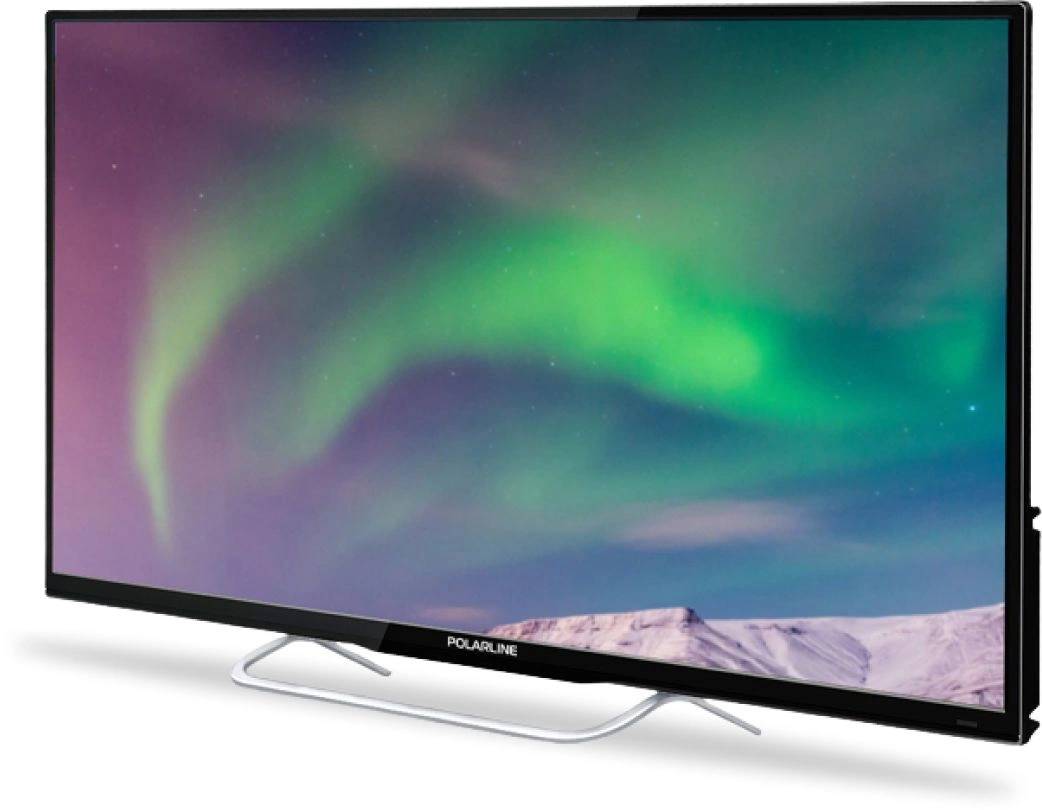 Телевизор LED 32" PolarLine 32PL54TC-SM Smart черный/серебристый/HD/DVB-T/50Hz/DVB-T2/DVB-C/USB/WiFi