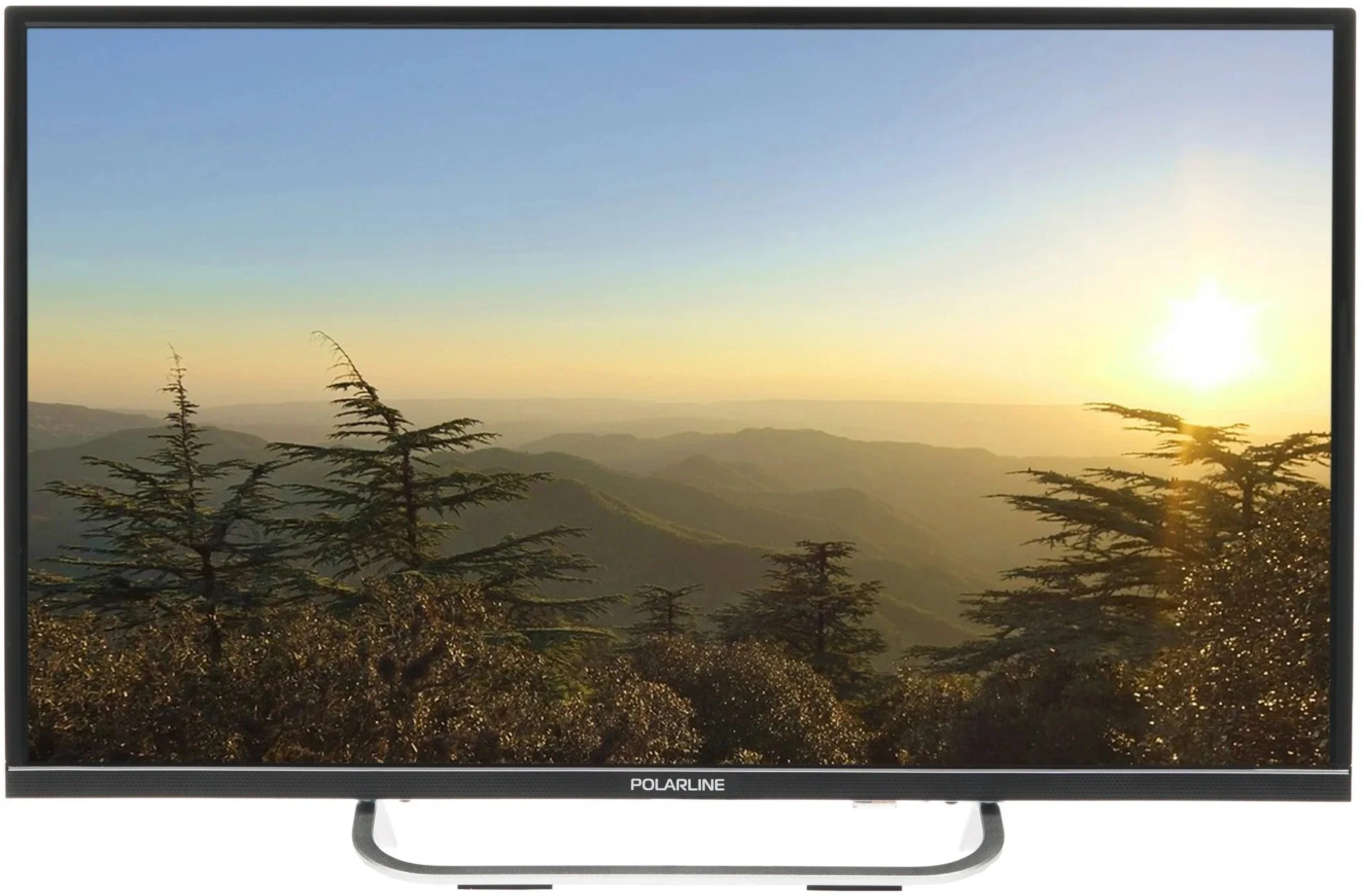 Телевизор LED 32" PolarLine 32PL54TC-SM Smart черный/серебристый/HD/DVB-T/50Hz/DVB-T2/DVB-C/USB/WiFi