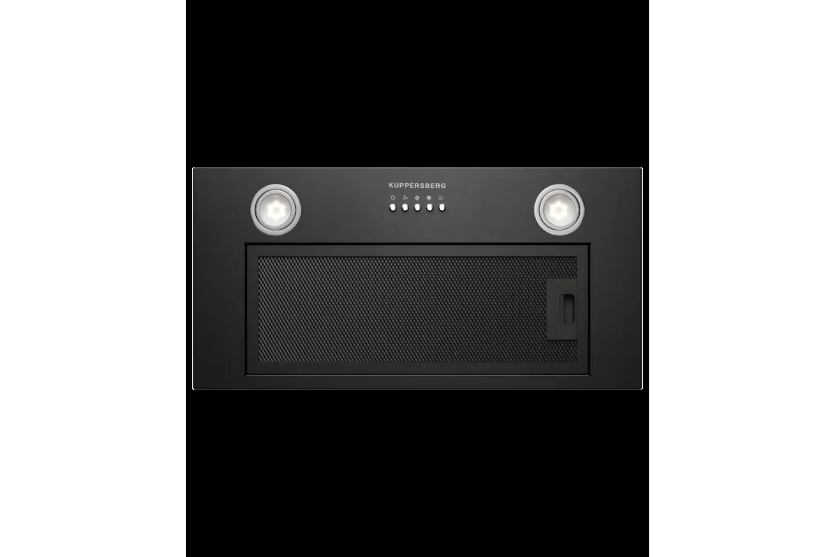 Встраиваемая вытяжка Kuppersberg INPUSH 60 X, High-Tech, 60 см, механическое управление, обратный клапан, 3 скорости, 780 м3/ч, периметральное всасыва