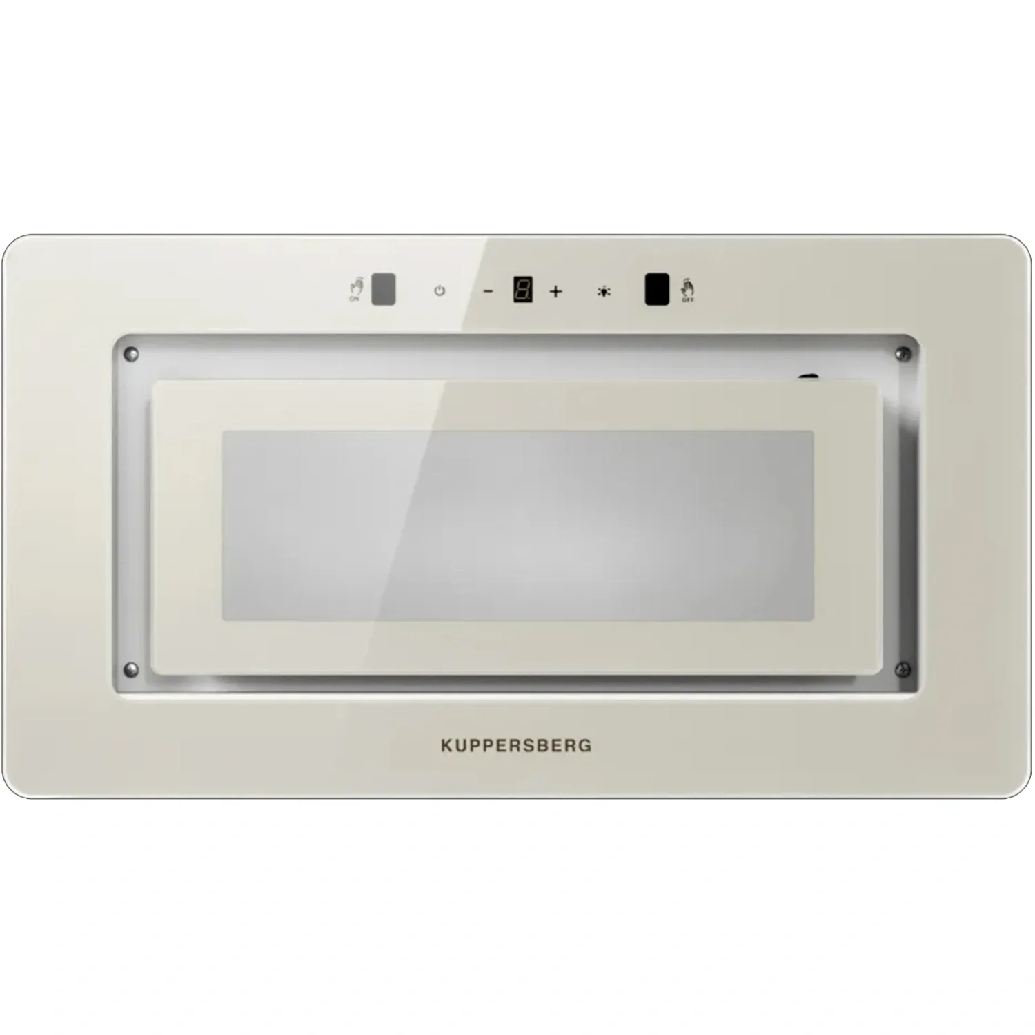 Встраиваемая вытяжка Kuppersberg INSHINE 60 CG, High-Tech, 52 см, сенсорное управление/управление жестами, 3 скорости, 265 м3/ч, обратный клапан, LED