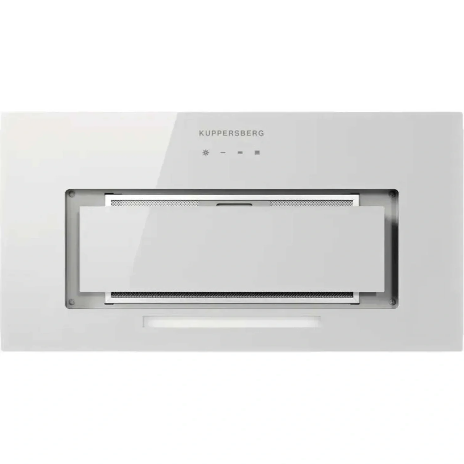Встраиваемая вытяжка Kuppersberg INTOUCH-1 60 WG, High-Tech, 54 см, сенсорное управление, 3 скорости, 650 м3/ч, периметральное всасывание, LED освещен