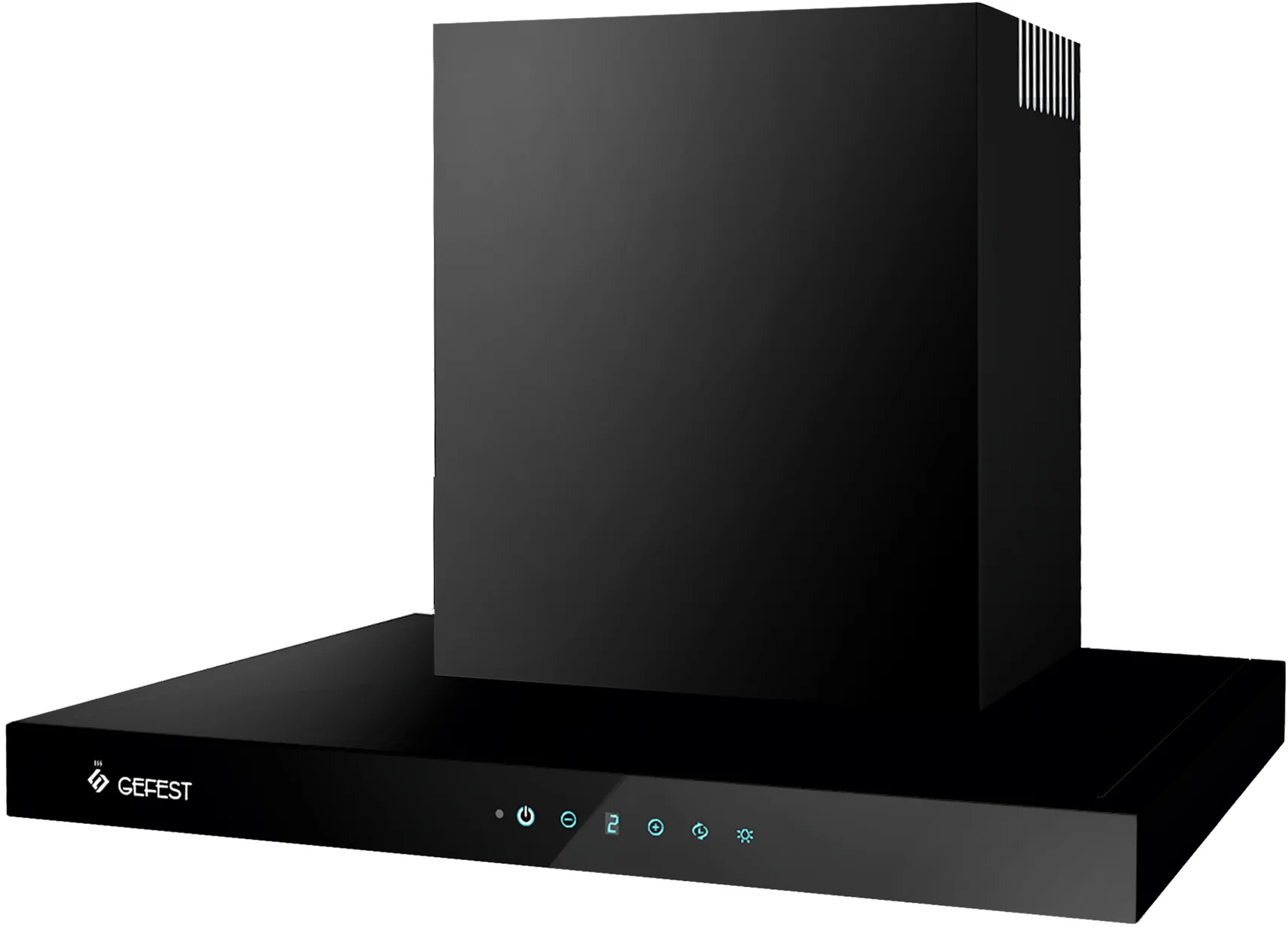 Вытяжка встраиваемая Gefest BO 3606 C23 черный, 60 см, 1000 куб. м/ч, 78 дБ
