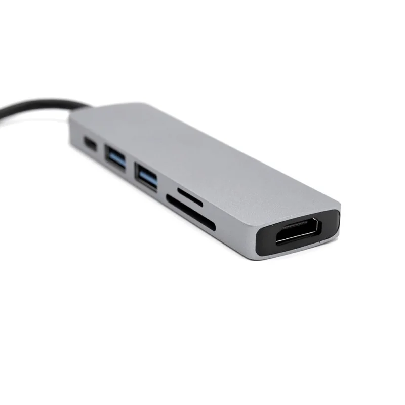 USB Концентратор 2010N3 Type-C вилка - HDMI, 2*USB3.0, SD/TF картридер