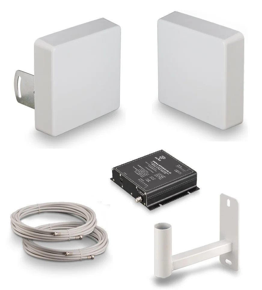 Комплект усиления сотовой связи LTE1800/GSM1800/3G KRD-1800/2100 (арт. 1001)