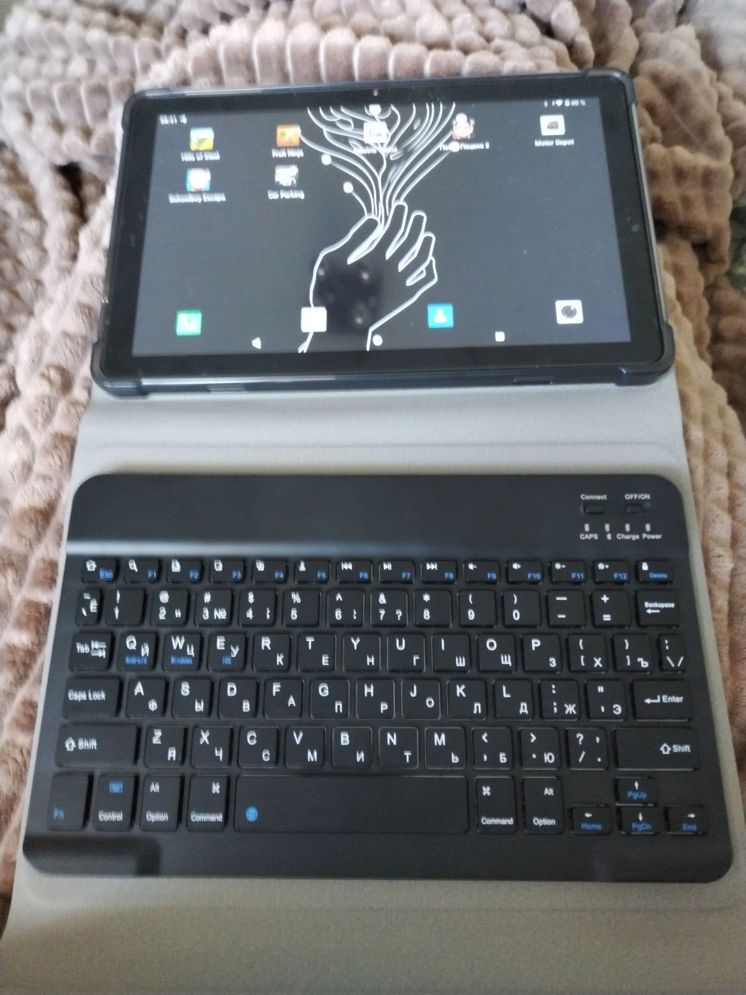 Планшет Digma K10 10.1", 4Gb, 64Gb, 3G, 4G LTE, 2G, Android 14, серый