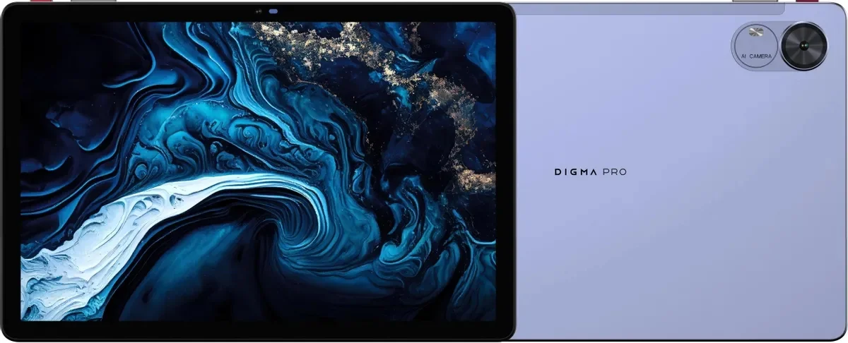 Планшет Digma Pro Infinity 10.1", 8Gb, 128Gb, 4G, Android 14, голубой