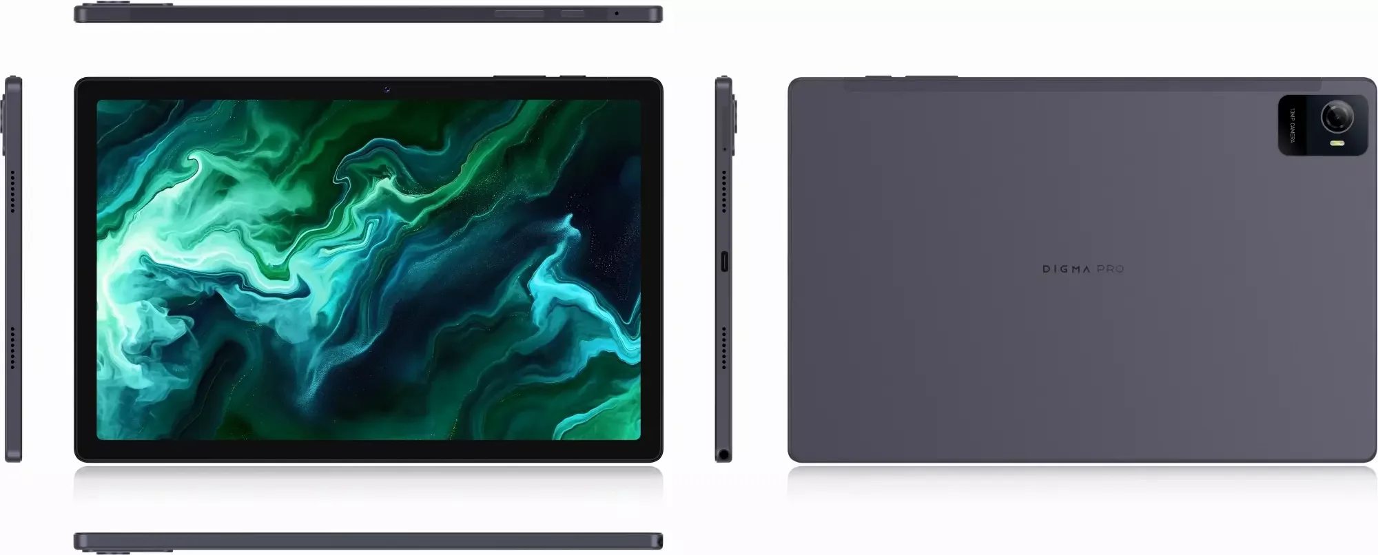 Планшет Digma Pro Wave 10.5", 8Gb, 128Gb, 4G, Android 15, серый