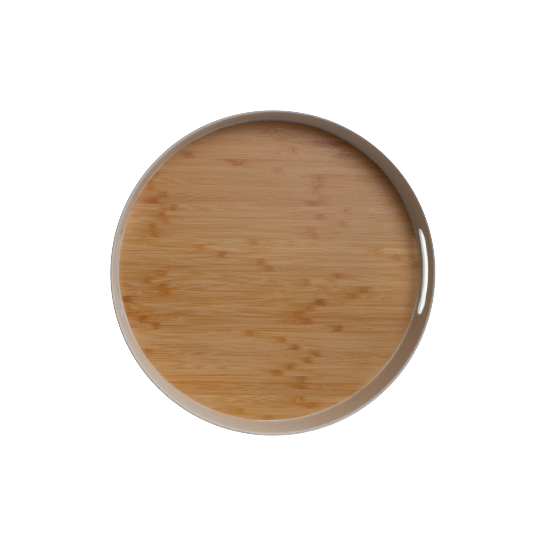 Arc. Поднос круглый REAL BAMBOO 30см