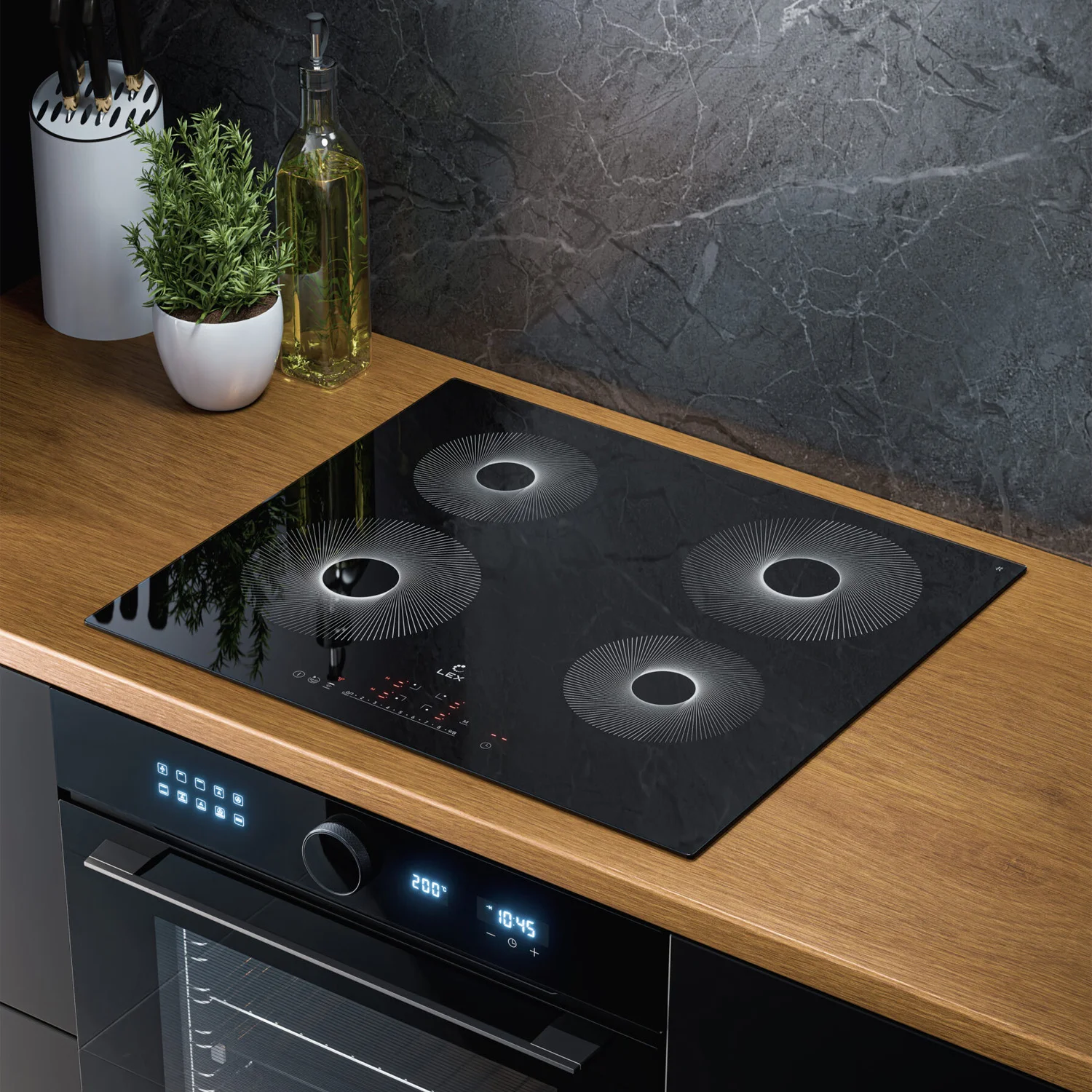 Электрическая варочная панель LEX EVI 640 R1 I BL