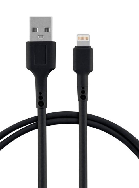 СКР Кабель Energy ET-30 USB/Lightning, цвет - черный