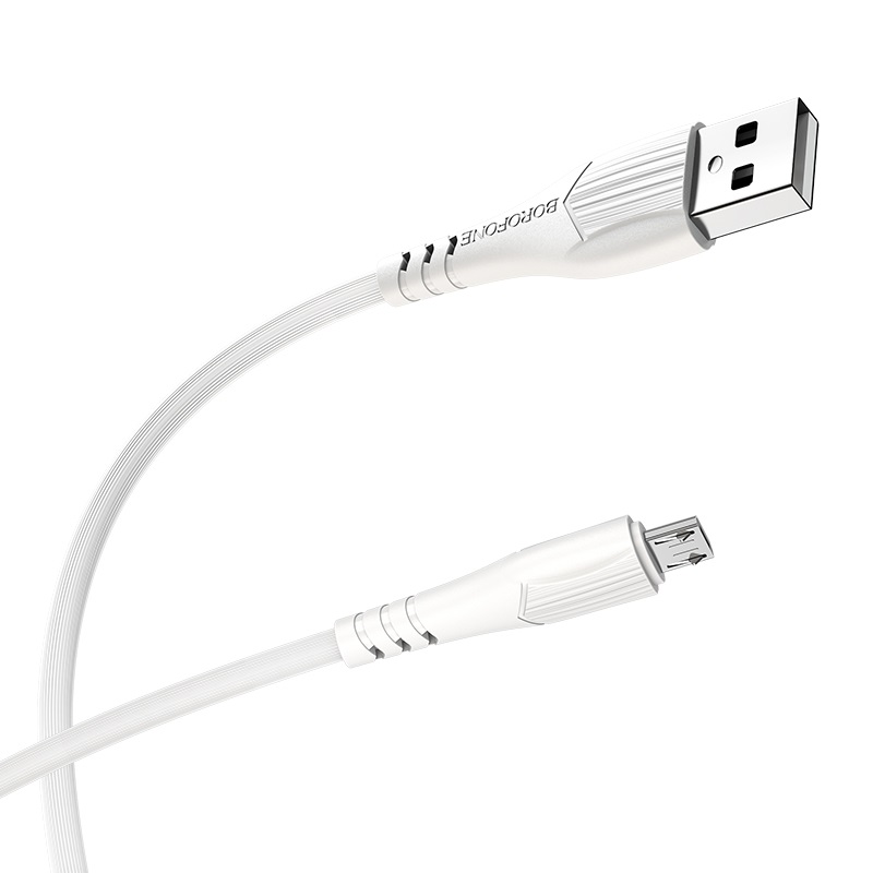 Кабели BOROFONE BX37 for MicroUSB (1 метр) white