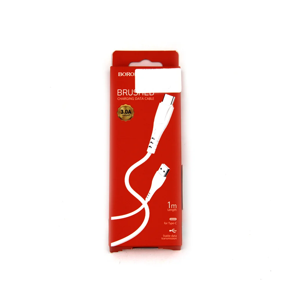 Кабели BOROFONE BX37 for MicroUSB (1 метр) white