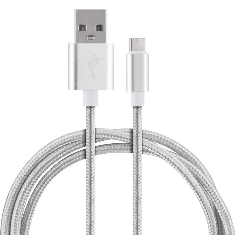 Кабели Energy ET-29-2 USB/Type-C, 2 метра, серебро