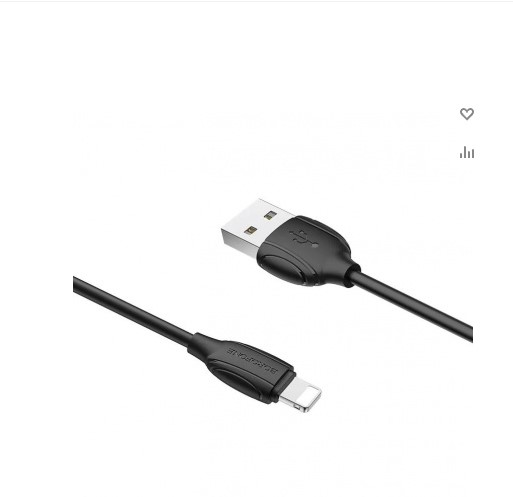 Кабели USB BOROFONE BX19 for Lightning (1 метр) black
