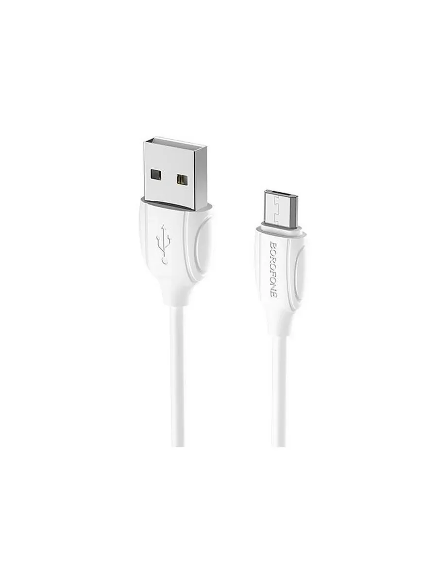 Кабели USB BOROFONE BX19 for Lightning (1 метр) white