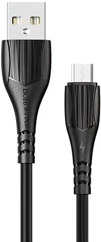 Кабели USB BOROFONE BX37 for MicroUSB (1 метр) black