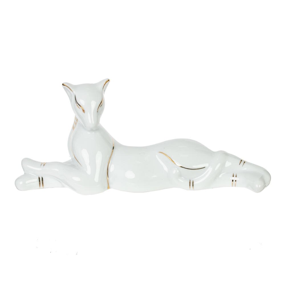 Фигурка декоративная "Кошка", L20,5 W5,5 H8,5 см, 2в.