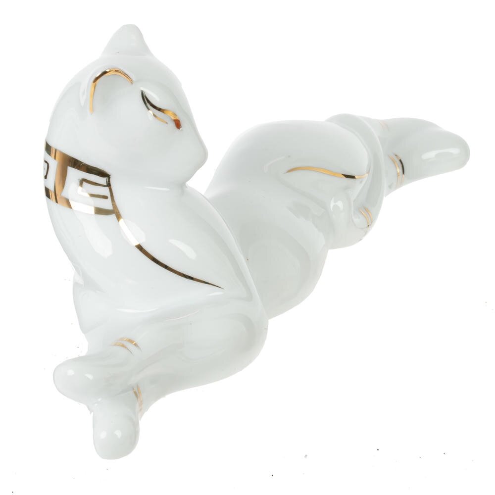 Фигурка декоративная "Кошка", L20,5 W5,5 H8,5 см, 2в.