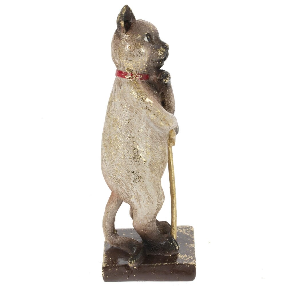Фигурка декоративная "Кошка", L8 W5,5 H17 см