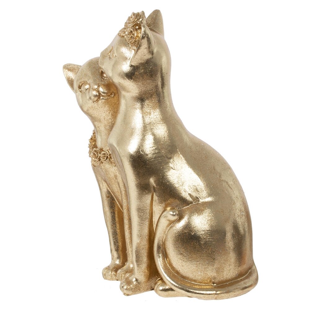 Фигурка декоративная "Кошки", L13,5 W13 H22 см