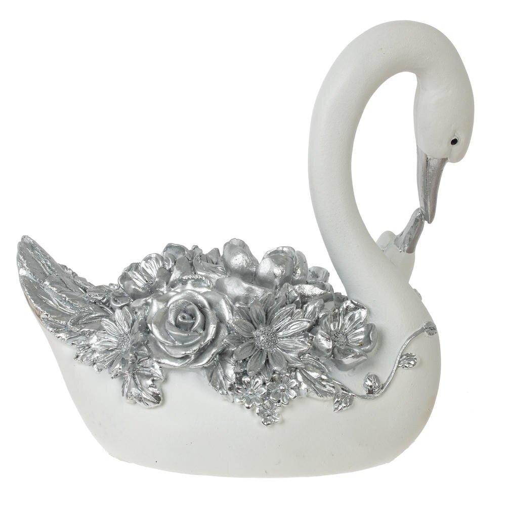Фигурка декоративная "Лебеди", L18 W13 H17,5 см