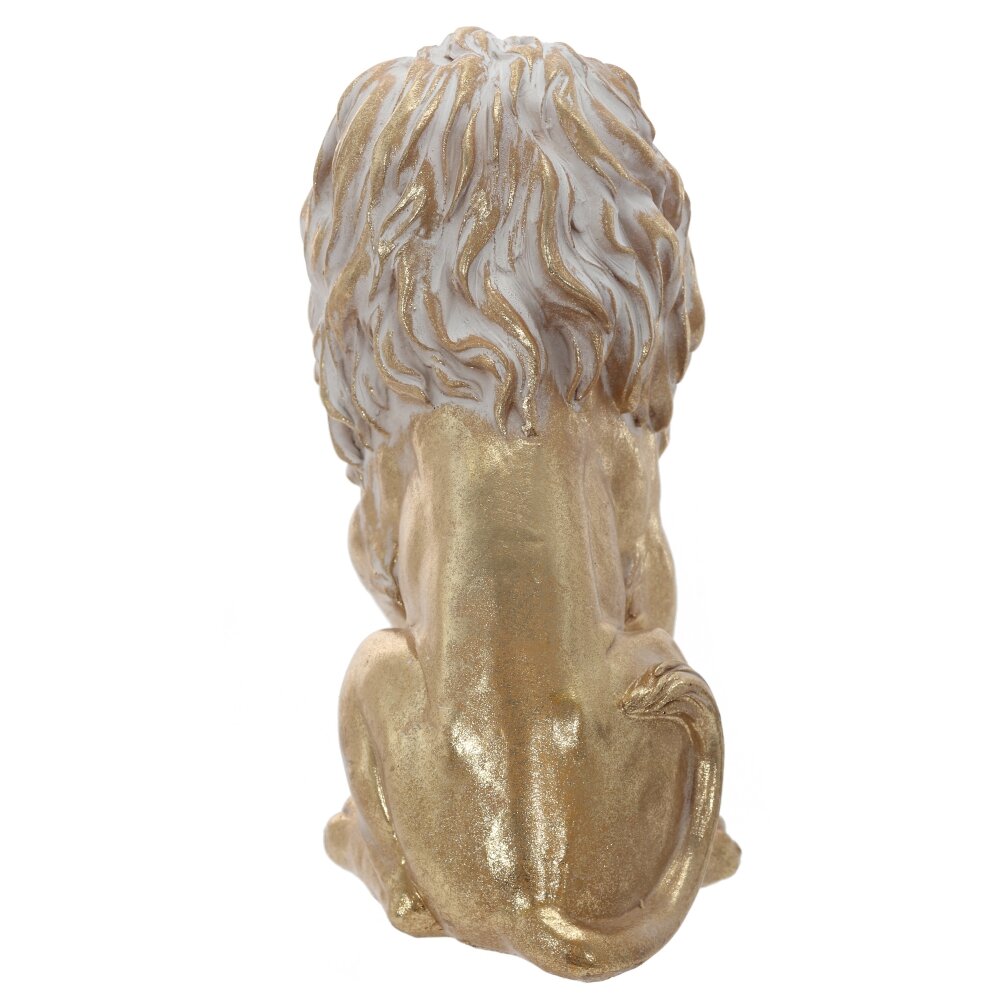 Фигурка декоративная "Лев", L14,5 W21 H26 см