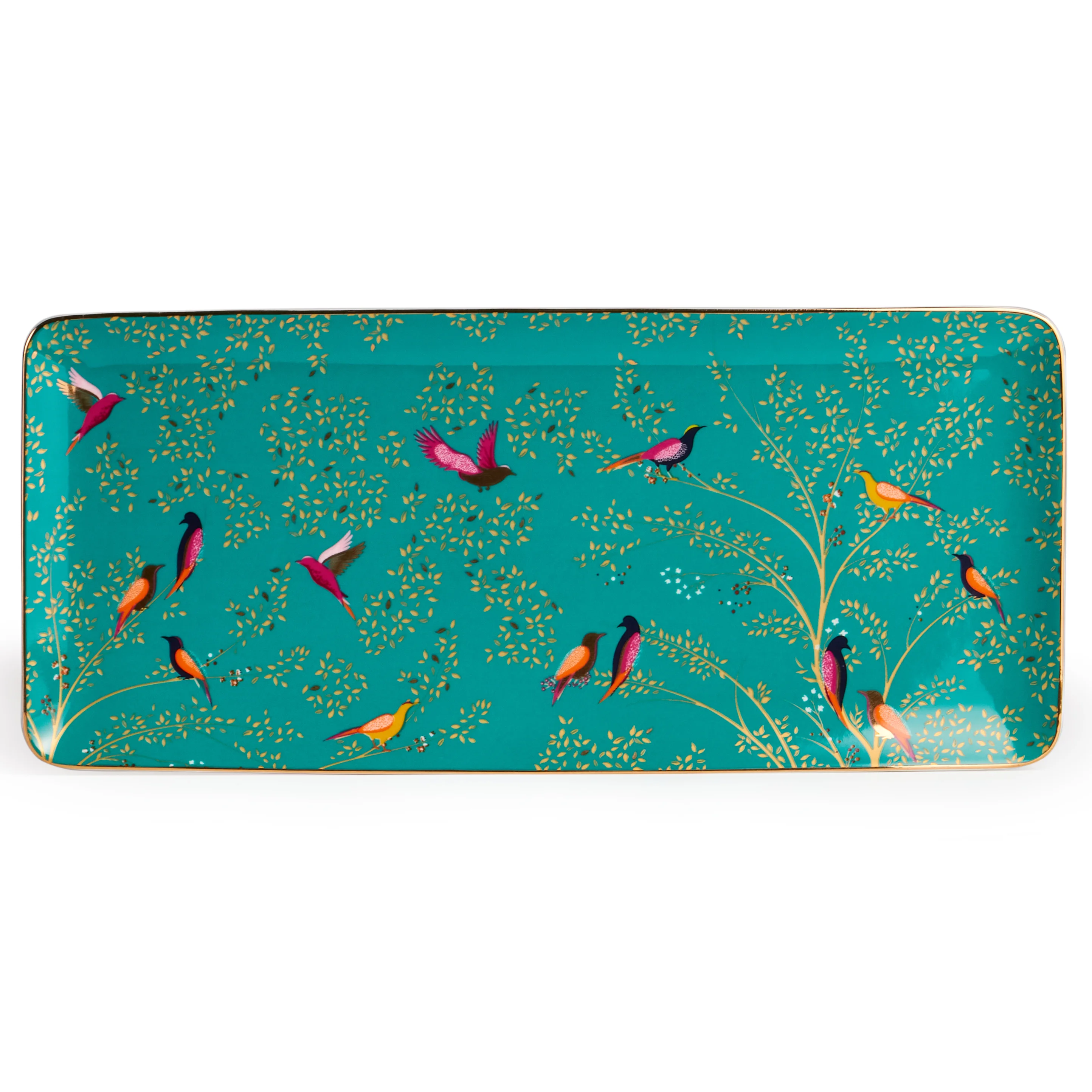 БЛЮДО LEFARD "GOLDEN BIRDS" 36*16*1,5 СМ (КОР=16ШТ.)