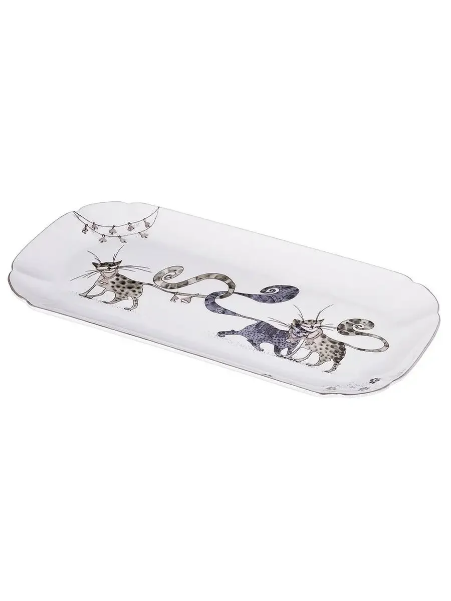 БЛЮДО LEFARD "КОТИКИ" 28*14,5 СМ (КОР=36ШТ.)