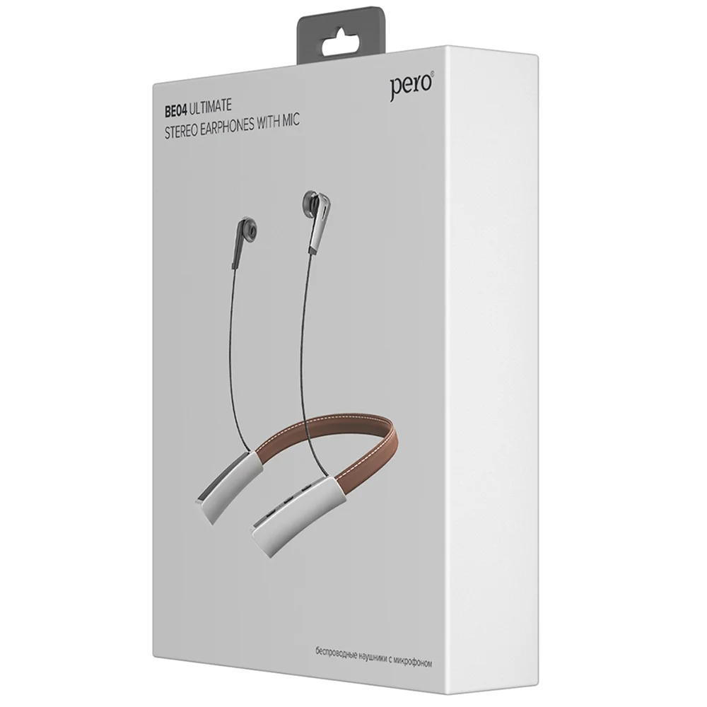 Наушники Pero BE04 ULTIMATE, Brown