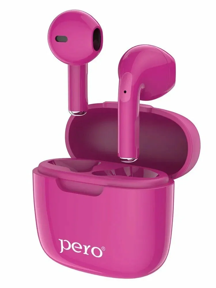 Наушники Pero TWS05 COLORFUL, Burgundy