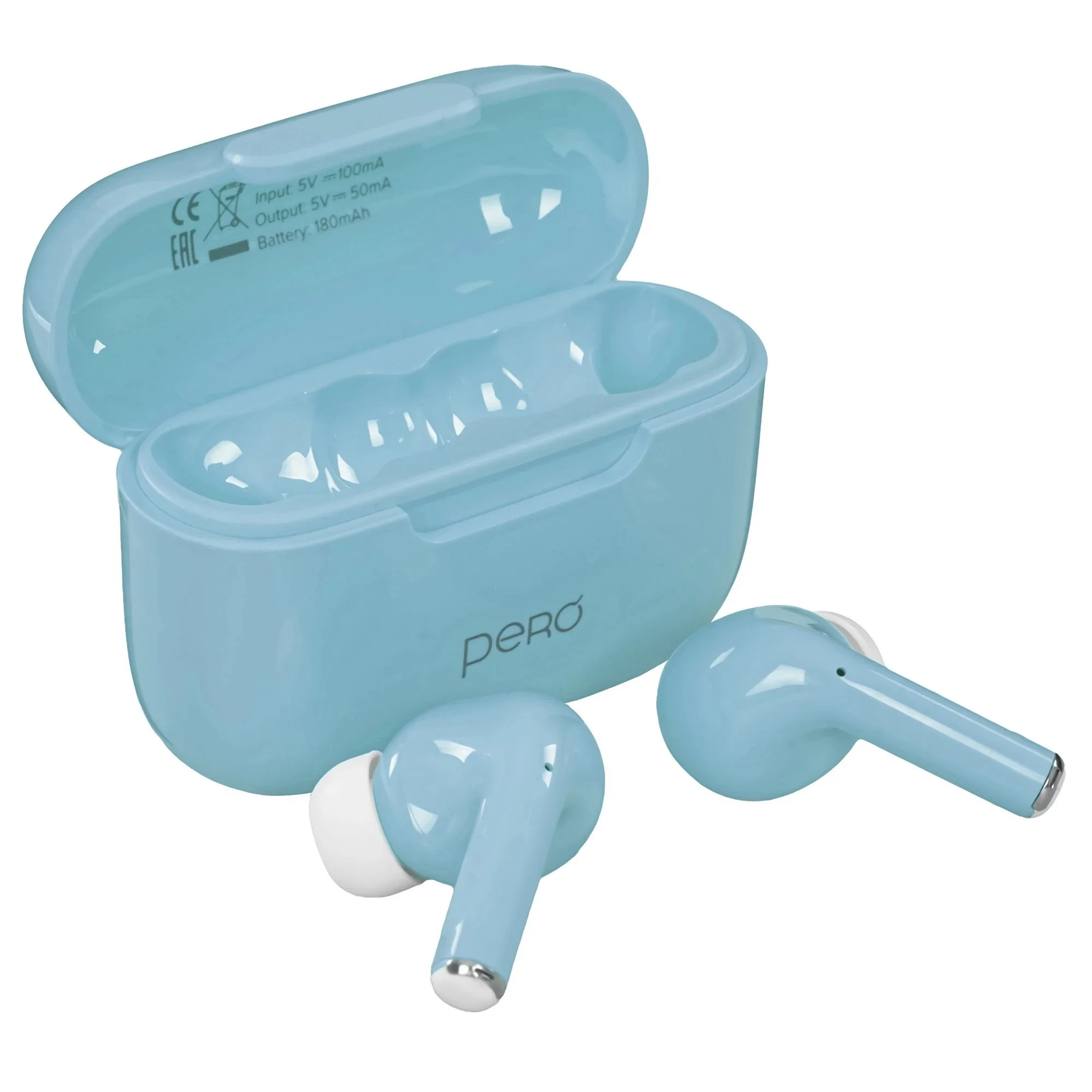Наушники Pero TWS06 COMFORT Light blue