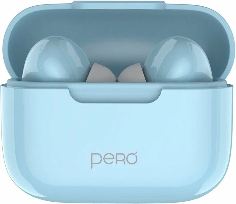 Наушники Pero TWS06 COMFORT Light blue