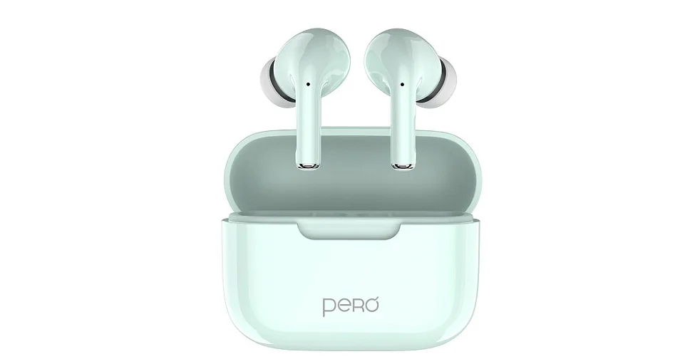 Наушники Pero TWS06 COMFORT Light green