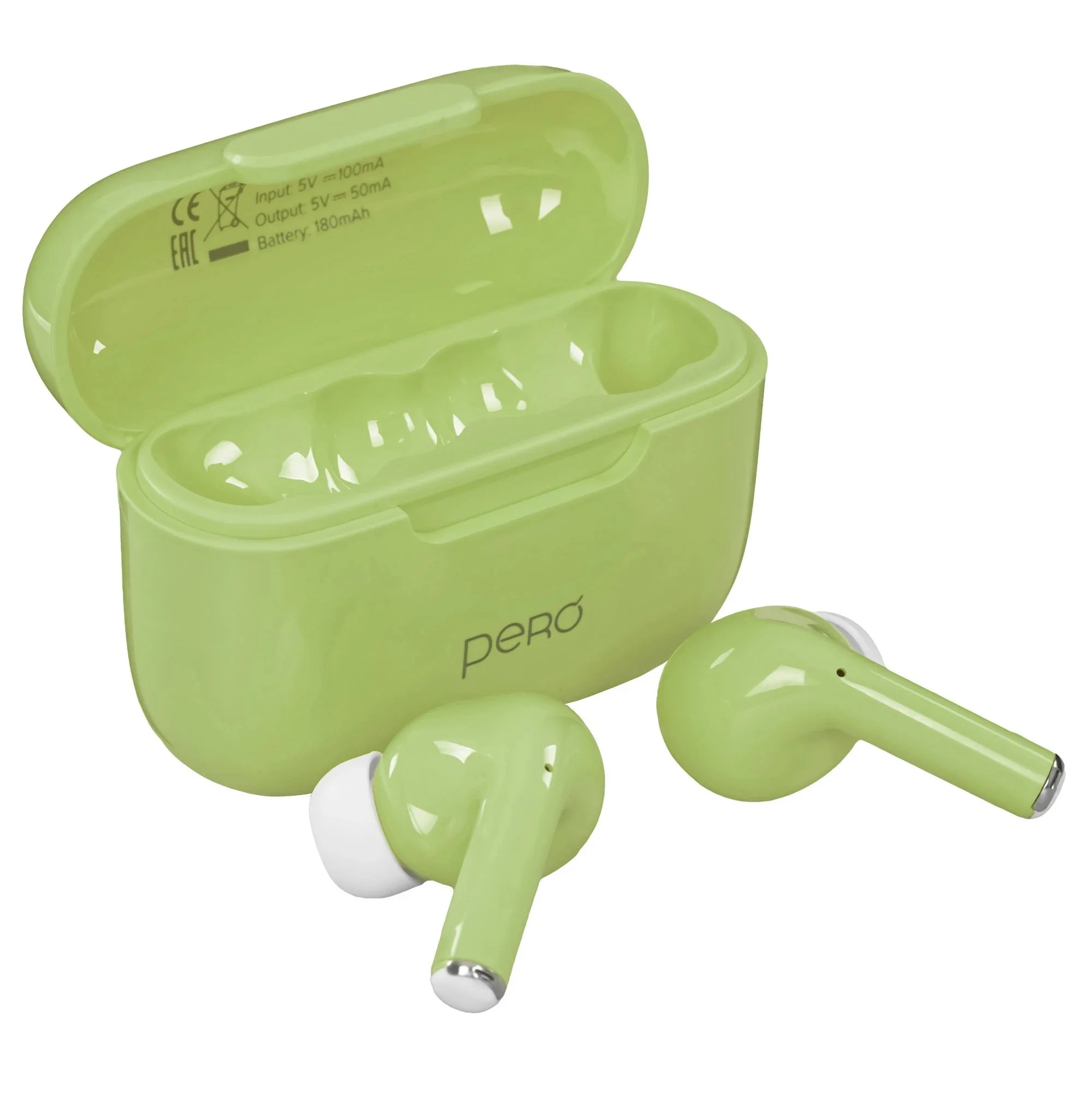 Наушники Pero TWS06 COMFORT Light green
