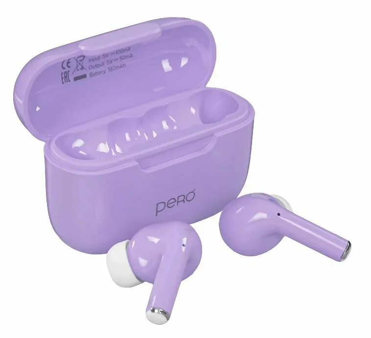 Наушники Pero TWS06 COMFORT Purple
