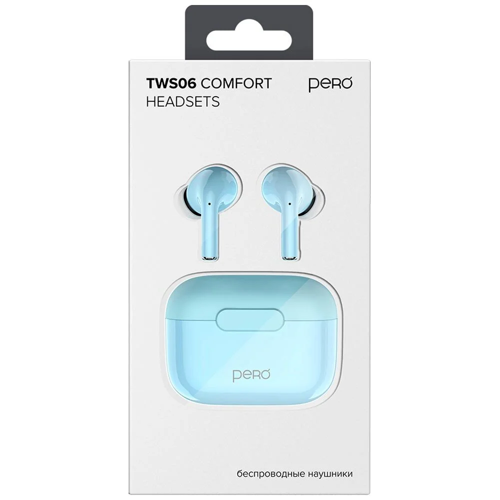 Наушники Pero TWS06 COMFORT Purple