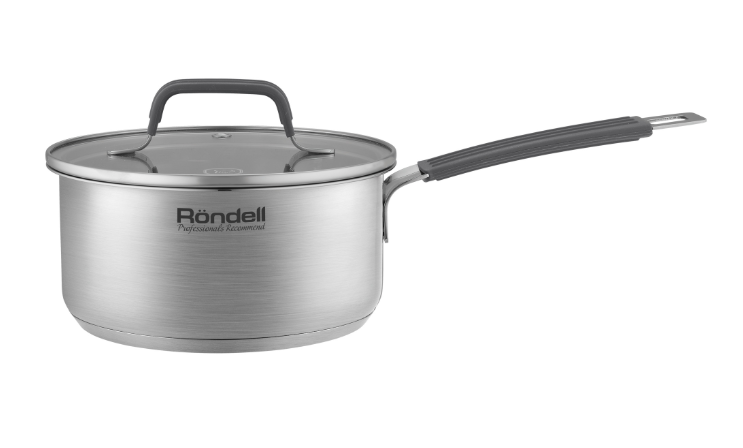 Rondell Ковш Rondell Normanne RDS-1812 1.3л. d=16см (с крышкой) стальной