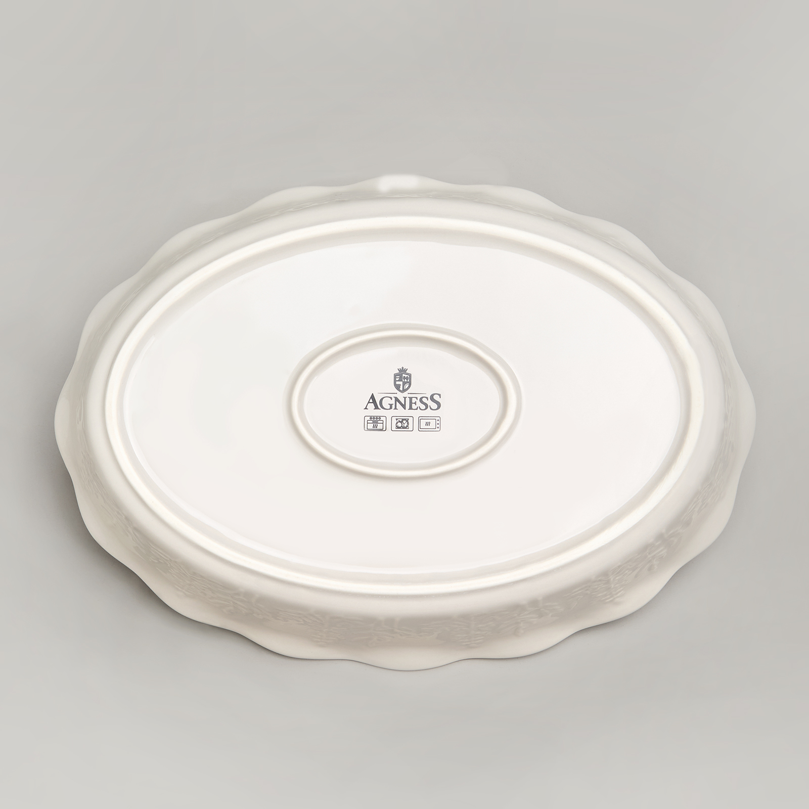 ARTI-M ФОРМА ДЛЯ ЗАПЕКАНИЯ ОВАЛЬНАЯ BEIGE 33*23,5*7 СМ 1900 МЛ